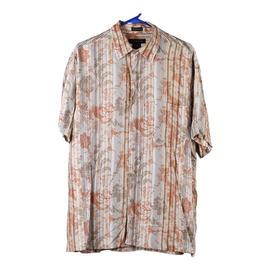 Vintage J. Ferrar Floral Hawaiian Shirt - Large Multicoloured Viscose Blend