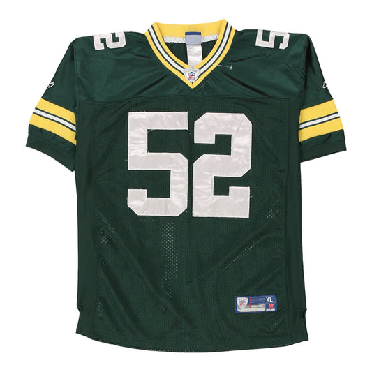 Vintage green Age 13-14 Green Bay Packeres Reebok Jersey - boys x-large