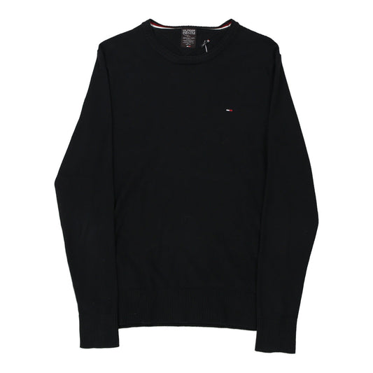 Vintage black Hilfiger Denim Jumper - mens small