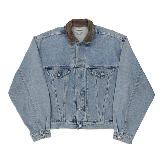 Vintage light wash Made in USA Guess Denim Jacket - mens x-large