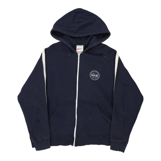 Vintage navy Made in USA Nike Hoodie - mens x-large