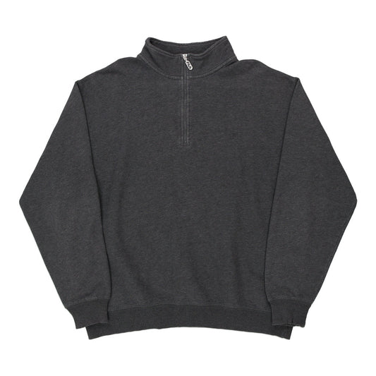 Vintage grey Fila 1/4 Zip - mens x-large