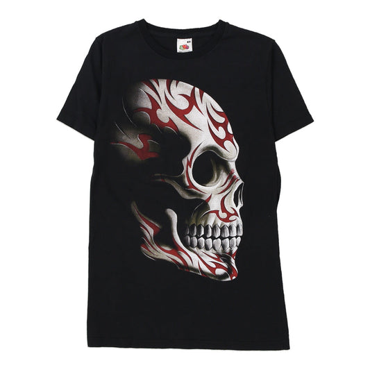 Vintage black Fruit Of The Loom T-Shirt - mens small