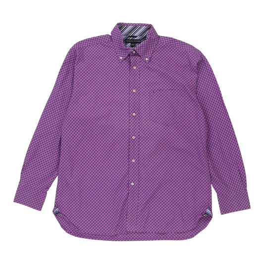 Vintage purple Tommy Hilfiger Shirt - mens large