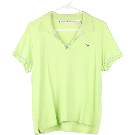 Vintage green Tommy Hilfiger Polo Shirt - womens large