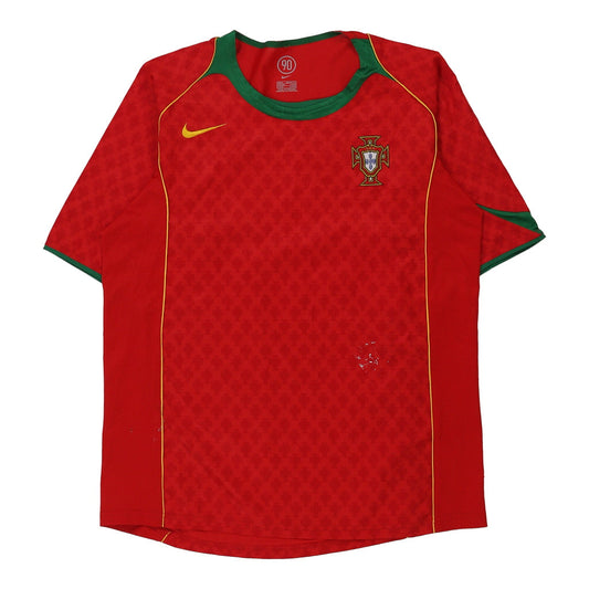 Vintage red Portugal Nike Football Shirt - mens small