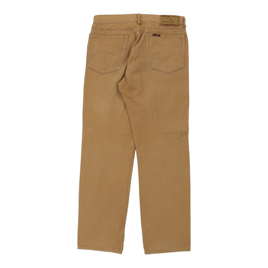 Vintage beige Carrera Trousers - mens 32" waist