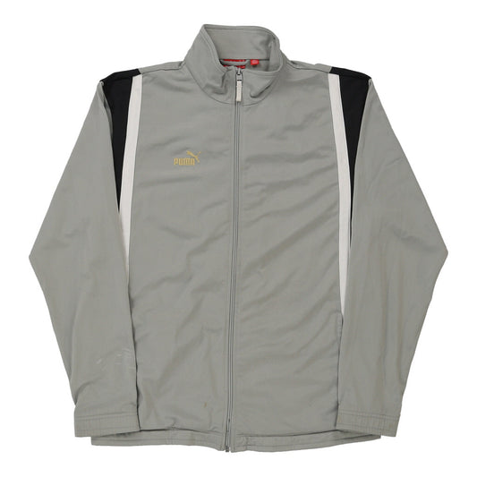 Vintage grey Age 16 Puma Track Jacket - boys xx-large