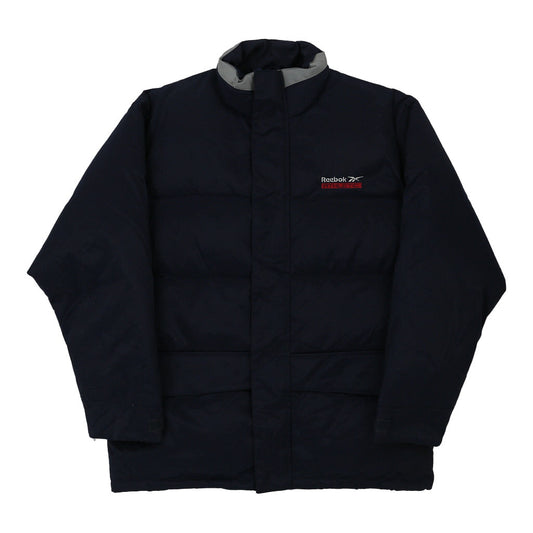Vintage navy Reebok Puffer - mens small