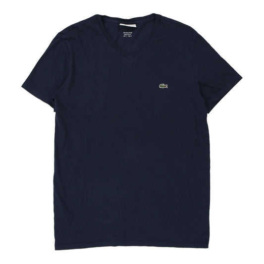 Vintage navy Lacoste T-Shirt - mens medium