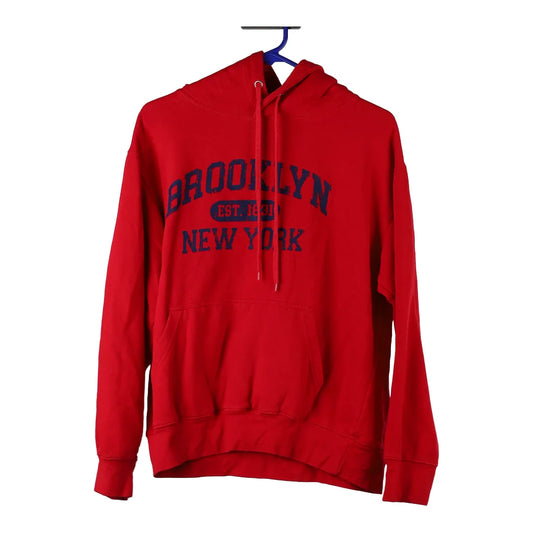 Vintage red Knight Hoodie - mens medium
