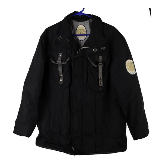 Vintage Starace Jacket - XL Black Polyester Blend