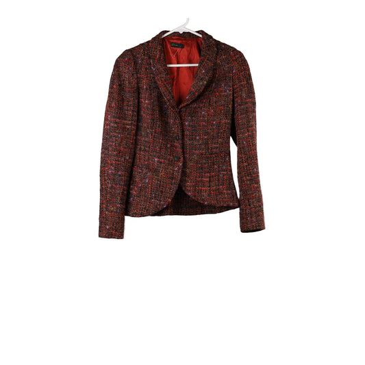 Vintage burgundy Benetton Blazer - womens small