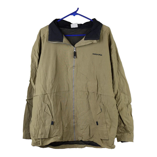 Vintage khaki Diadora Jacket - mens xx-large