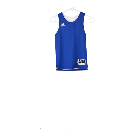 Vintage Adidas Reversible Vest - XS Blue Cotton