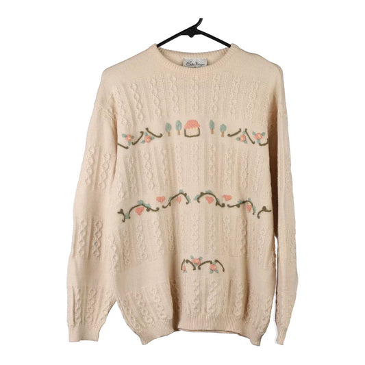 Vintage cream Unbranded Jumper - womens large