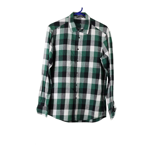 Vintage green Unbranded Flannel Shirt - mens large