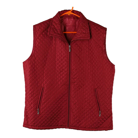 Vintage red Unbranded Gilet - womens xx-large