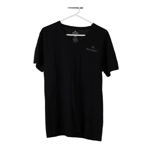 Vintage black Heineken T-Shirt - womens x-large