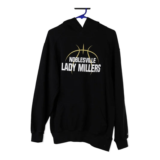 Vintage black Noblesville Lady Miller's Badger Sport Hoodie - mens small