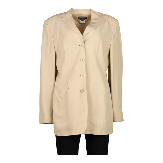 Vintage beige Giorgio Armani Blazer - womens x-large