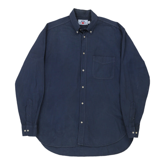 Vintage Les Copains Jeans Shirt - XL Navy Cotton