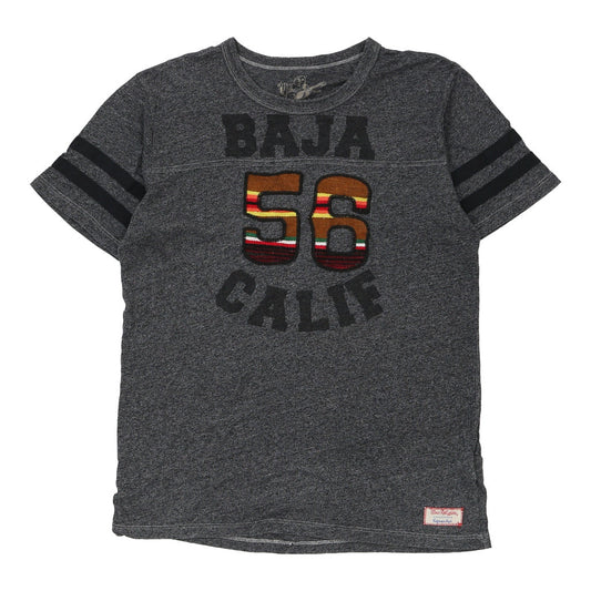 Vintage grey Made in USA Baja Calif True Religion T-Shirt - mens medium