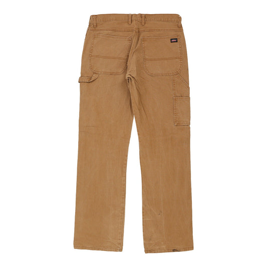 Vintage Dickies Carpenter Trousers - 35W 33L Brown Cotton