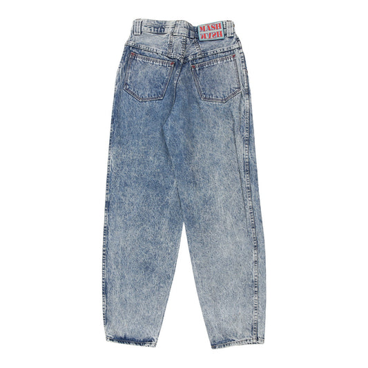 Vintage Mash Jeans - 27W UK 10 Blue Cotton