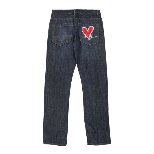 Vintage Sweet Years Jeans - 32W 35L Dark Wash Cotton