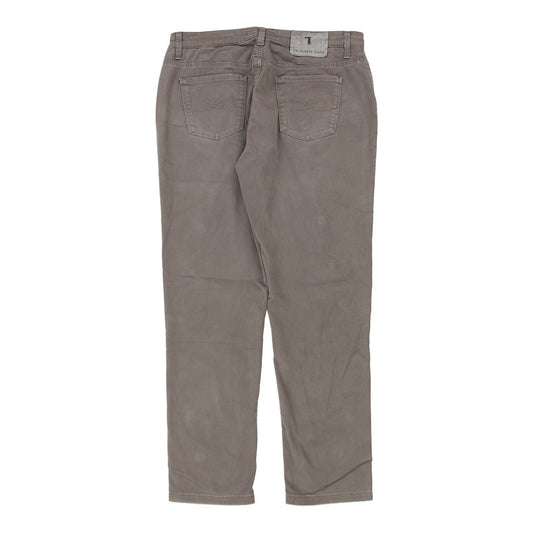 Vintage Trussardi Jeans - 31W UK 10 Brown Cotton