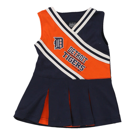 Vintage navy Detroit Tigers Age 2 Mlb Dress - girls x-small