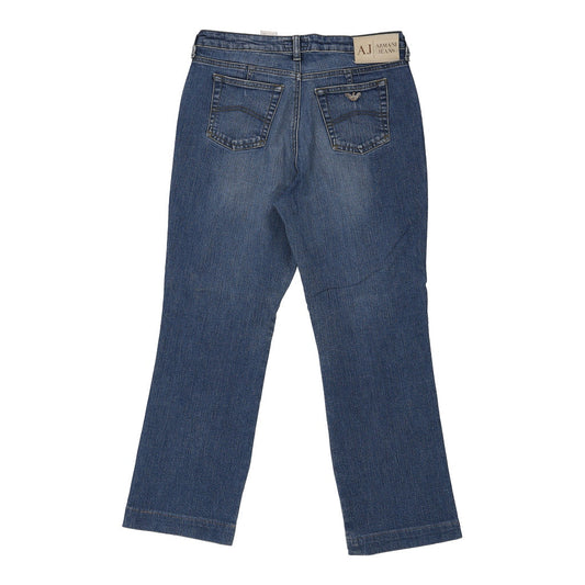 Vintage Armani Jeans Jeans - 32W UK 12 Blue Cotton