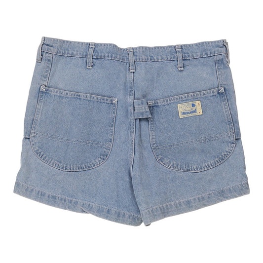 Vintage Americanino Denim Shorts - 36W UK 18 Blue Cotton