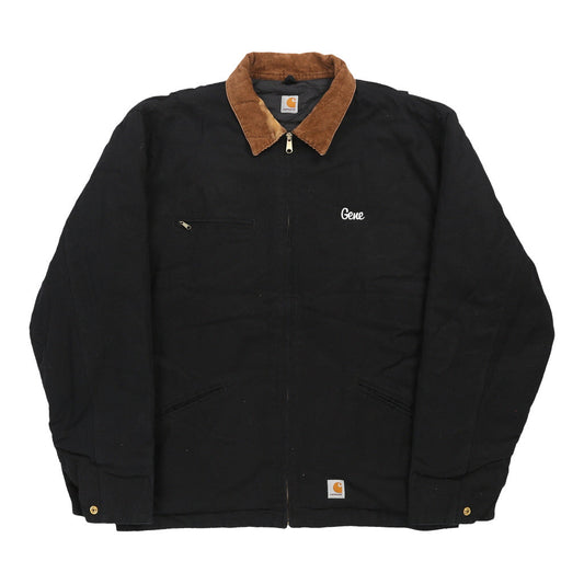 Vintage Carhartt Jacket - XL Black Cotton