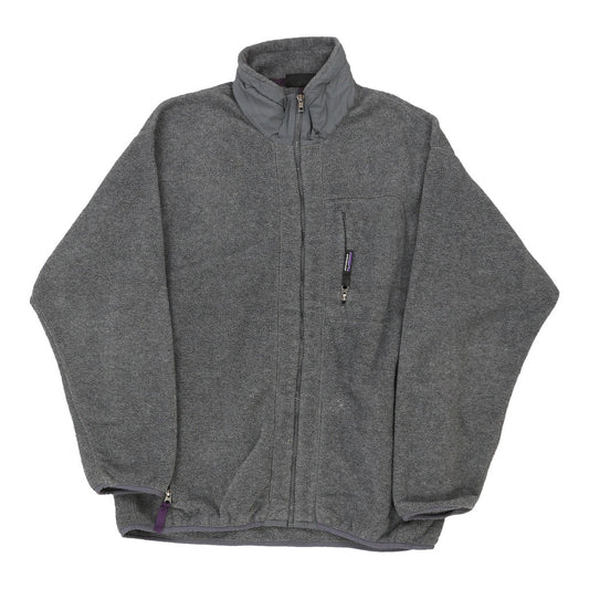 Vintage grey Made In The USA Patagonia Fleece - womens medium