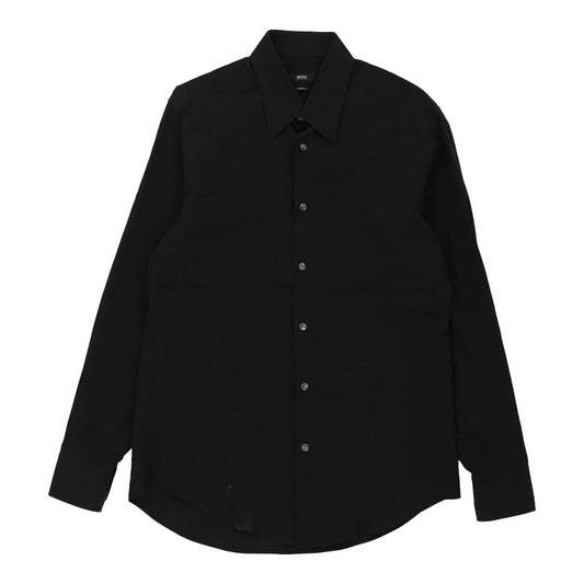 Vintage black Hugo Boss Shirt - mens large
