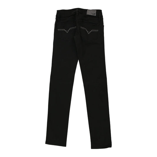 Vintage black Diesel Trousers - womens 25" waist