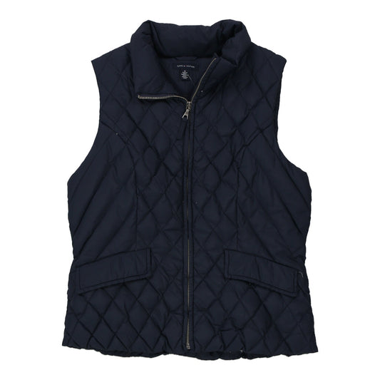 Vintage Tommy Hilfiger Gilet - Medium Navy Polyester