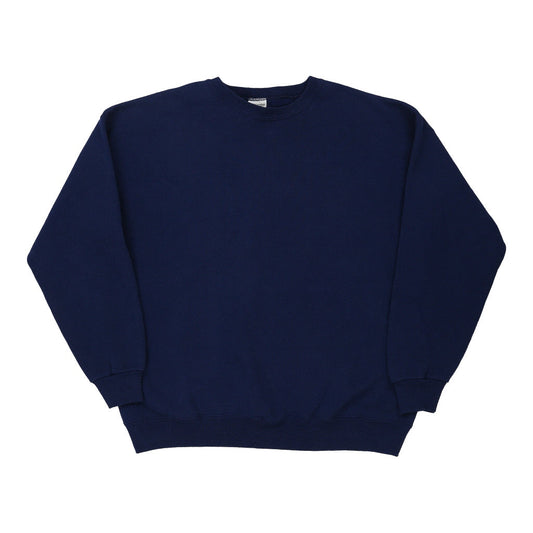 Vintage blue Lee Sweatshirt - mens xx-large