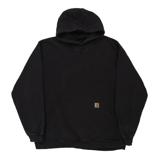 Vintage black Carhartt Hoodie - mens xxx-large