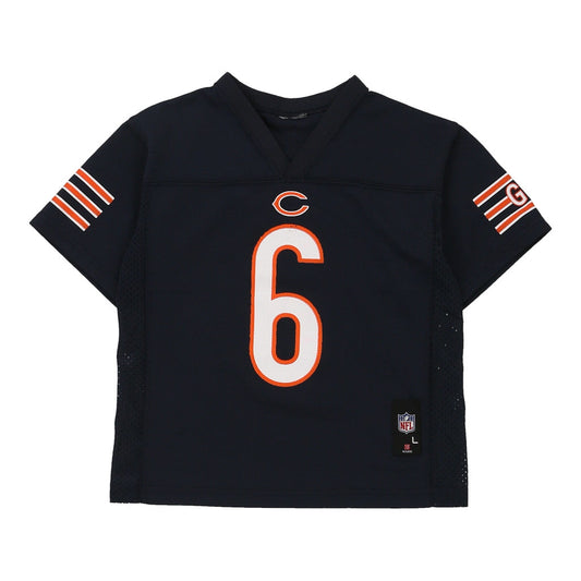 Vintage Age 7 Chicago Bears Nfl Jersey - Small Navy Polyester