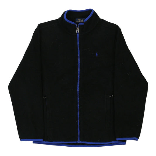 Vintage black Age 13 Ralph Lauren Fleece - boys medium