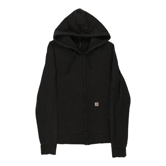 Vintage black Age 13-14 Carhartt Hoodie - girls x-large