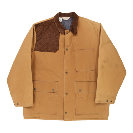 Vintage 1970's/80's Made in USA Walls Jacket - XL Brown Cotton