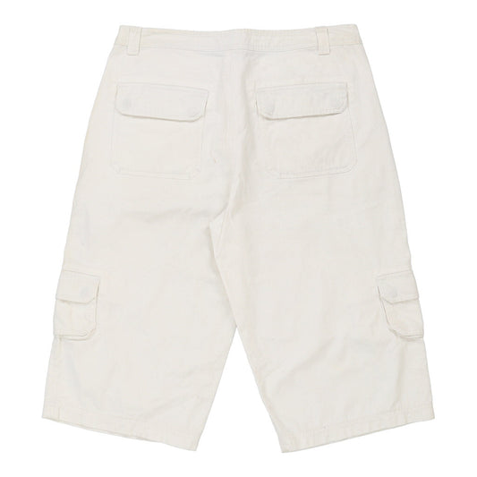 Vintage white Redwood Cargo Shorts - mens 33" waist