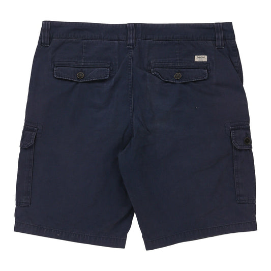 Vintage navy Timberland Cargo Shorts - mens 39" waist