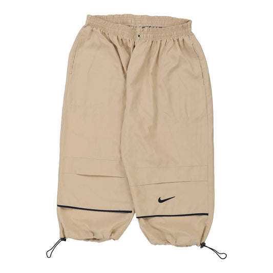 Vintage Nike Sport Shorts - XL Beige Polyester
