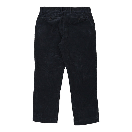 Vintage navy Ralph Lauren Cord Trousers - mens 33" waist