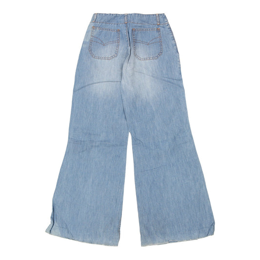 Vintage Mohave Wide Leg Jeans - 26W UK 6 Blue Cotton